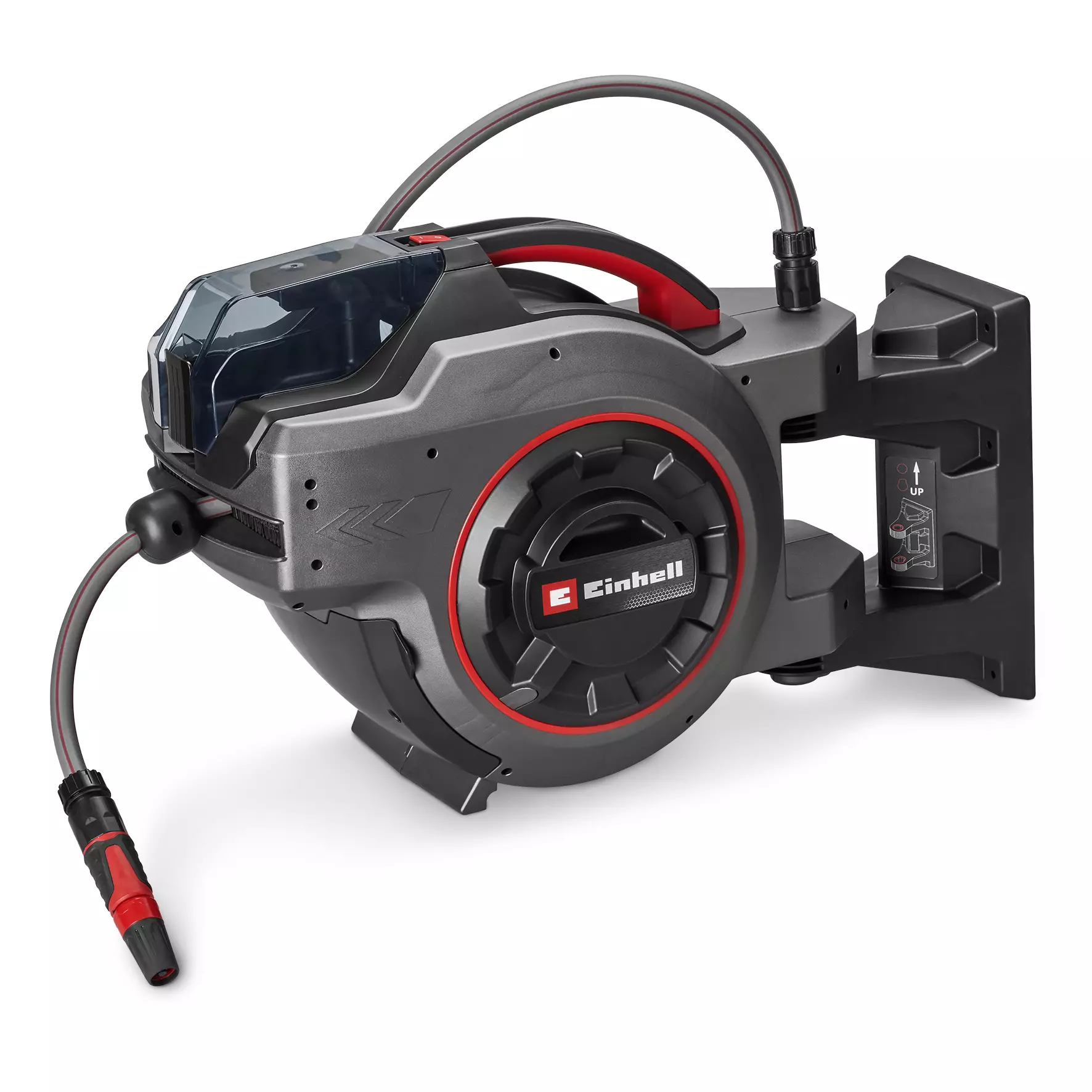 Einhell GP-HR 18/30 Li Solo akumulatorski stenski navijalnik za vrtno cev 30 m v kompletu
