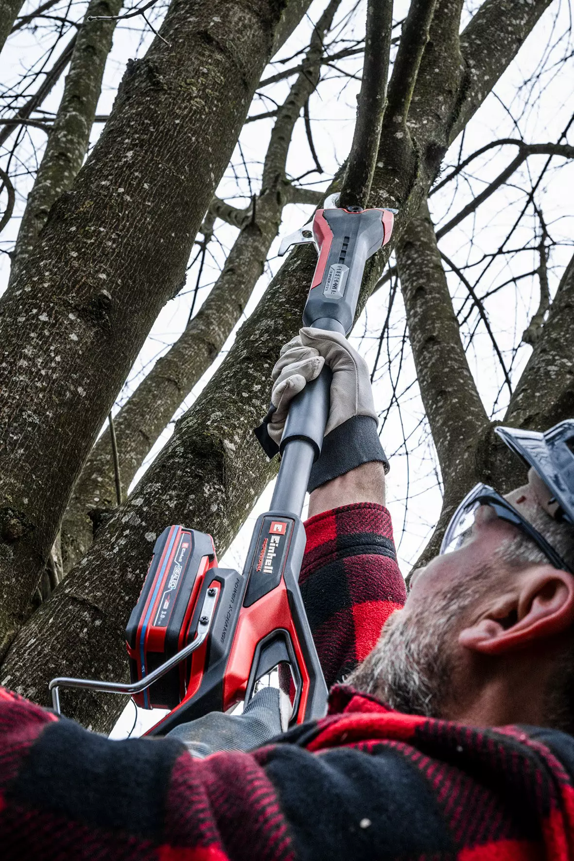Einhell GP-LS 18/35 Li BL Solo akumulatorske teleskopske škarje za veje