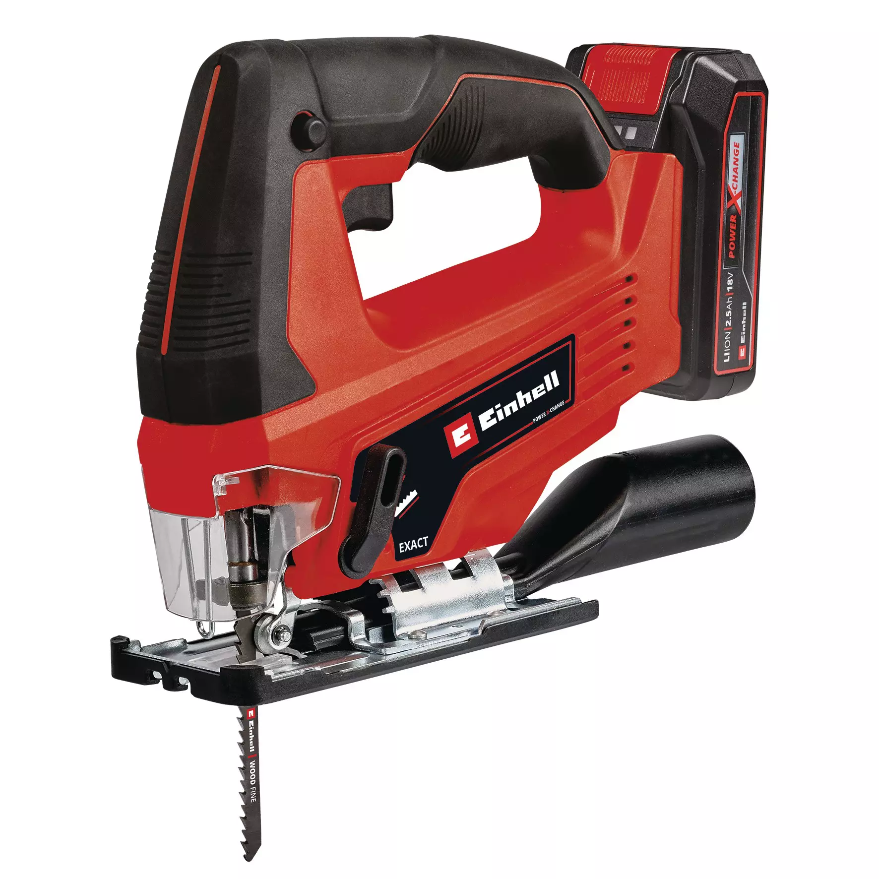 Einhell TC-JS 18/70 Li (1x2,5 Ah) akumulatorska vbodna žaga v kompletu