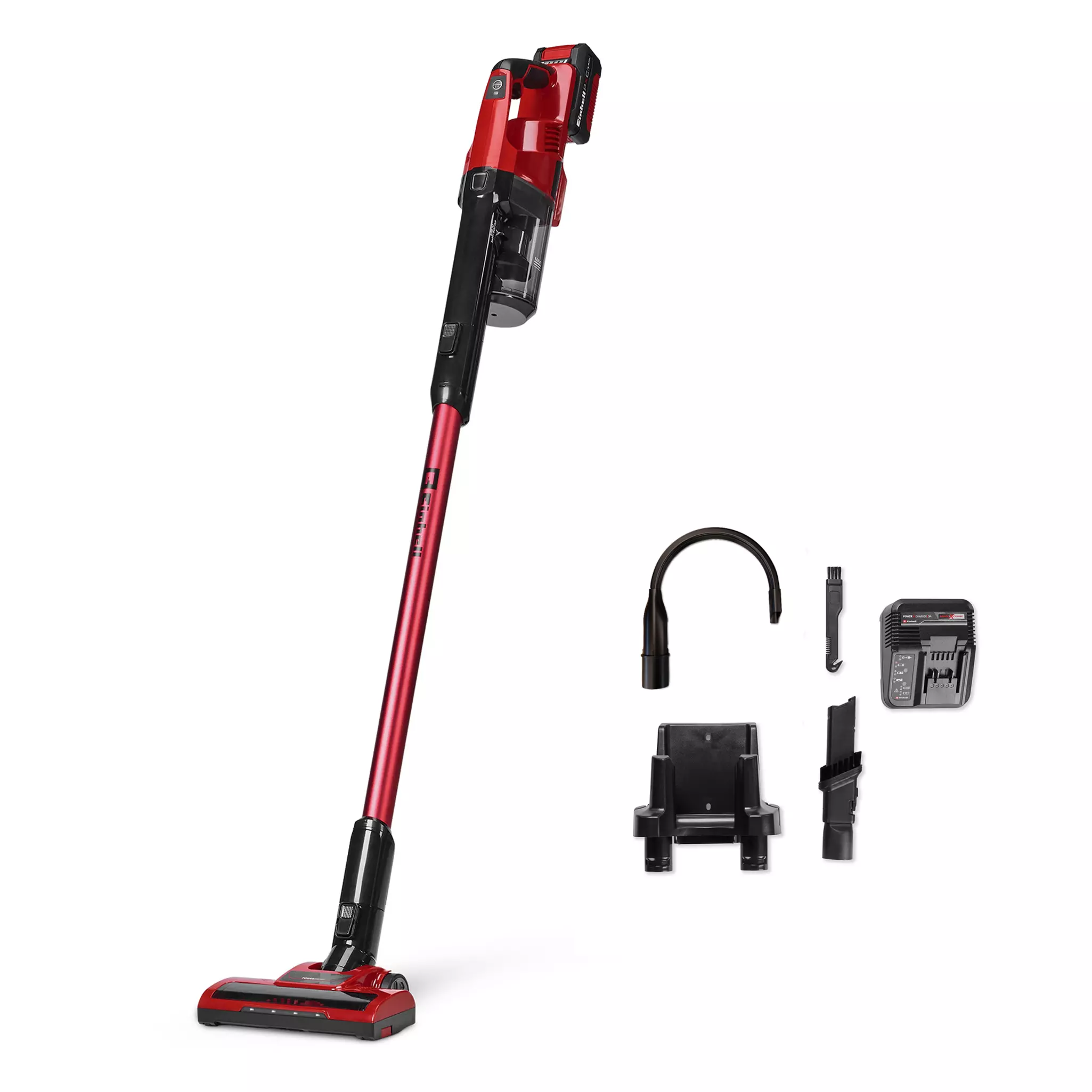 Einhell TE-SV 18 Li (1x4,0 Ah) akumulatorski palični sesalnik v kompletu