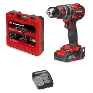 Einhell TP-CD 18/60 Li-i BL (1x2,0 Ah) akumulatorski udarni vrtalnik v kompletu Einhell TP-CD 18/60 Li-i BL (1x2,0 Ah) akumulatorski udarni vrtalnik v kompletu
