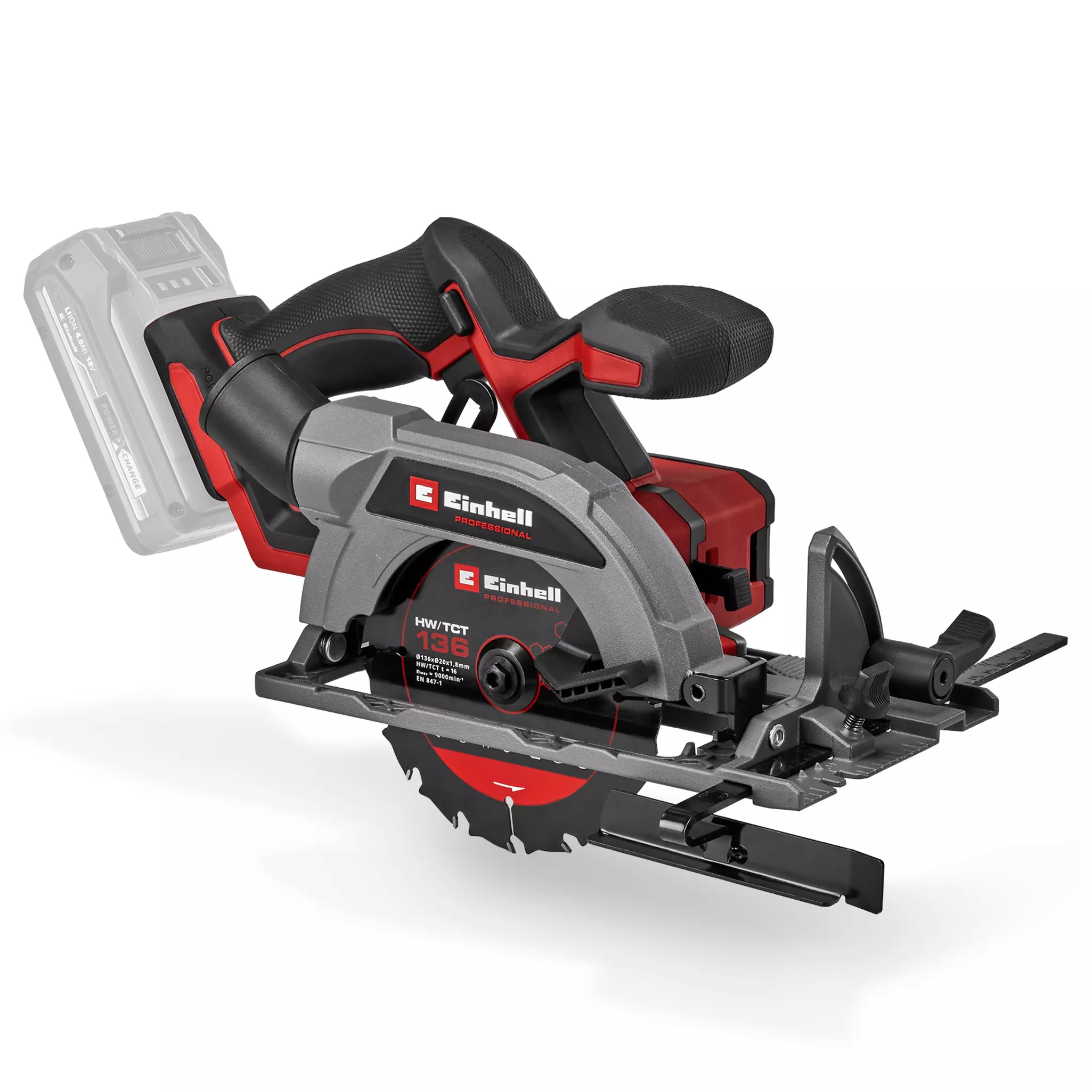 Einhell TP-CS 18/136-C Li BL-Solo akumulatorska ročna krožna žaga