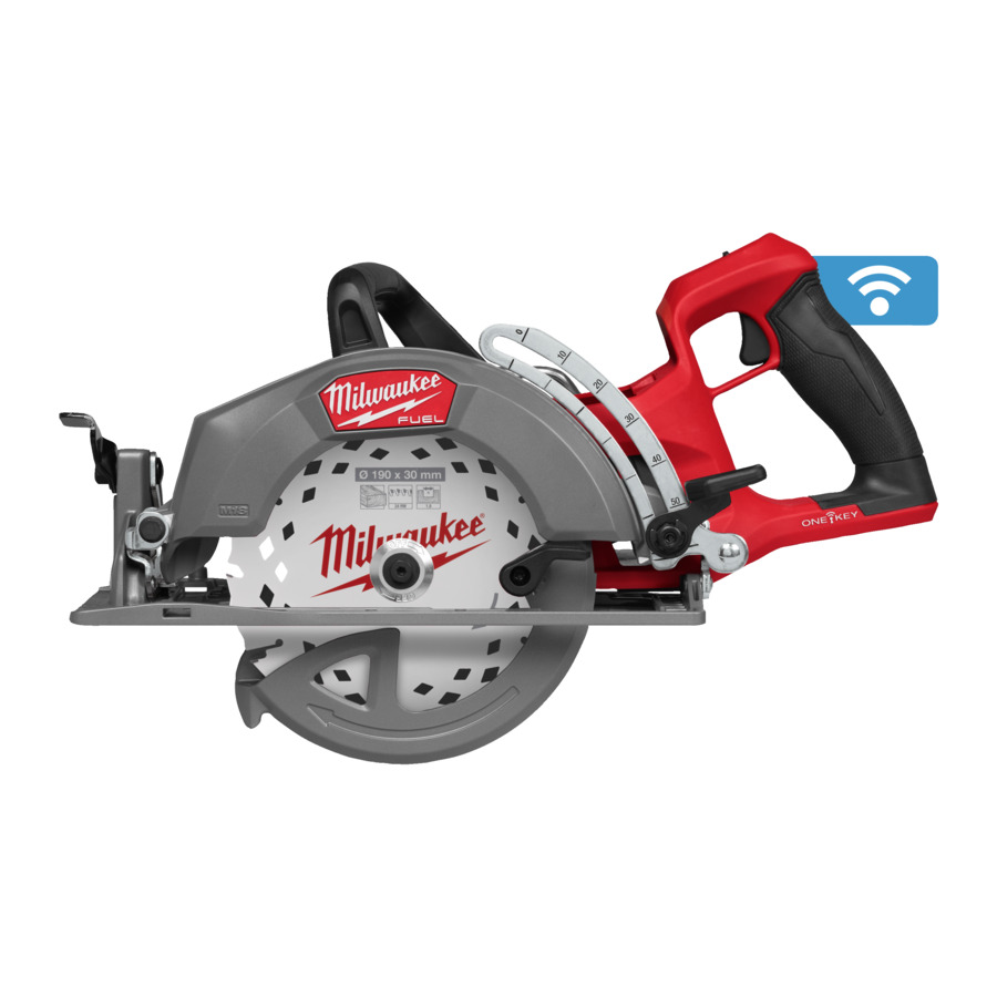 MILWAUKEE M18 FCSRHO190-0 AKUMULATORSKA KROŽNA ŽAGA Z ZADNJIM ROČAJEM 190 MM