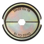 Milwaukee DIN22 Cu 16 matrica za stiskanje DIN za baker Milwaukee DIN22 Cu 16 matrica za stiskanje DIN za baker