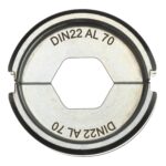 Milwaukee DIN22 AL 70 matrica za stiskanje DIN za aluminij Milwaukee DIN22 AL 70 matrica za stiskanje DIN za aluminij