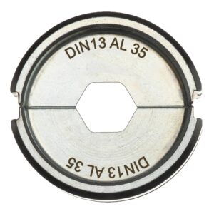 Milwaukee DIN13 AL 35 matrica za stiskanje DIN za aluminij Milwaukee DIN13 AL 35 matrica za stiskanje DIN za aluminij