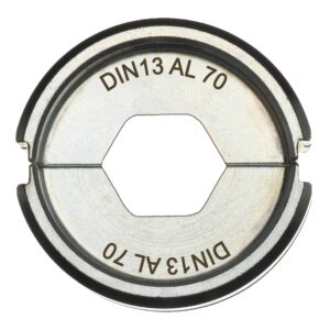 Milwaukee DIN13 AL 70 matrica za stiskanje DIN za aluminij Milwaukee DIN13 AL 70 matrica za stiskanje DIN za aluminij