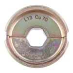 Milwaukee L13 Cu 70 matrica za stiskanje kabelskih čevljev Milwaukee L13 Cu 70 matrica za stiskanje kabelskih čevljev