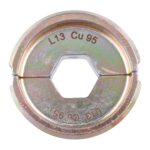 Milwaukee L13 Cu 95 matrica za stiskanje kabelskih čevljev Milwaukee L13 Cu 95 matrica za stiskanje kabelskih čevljev