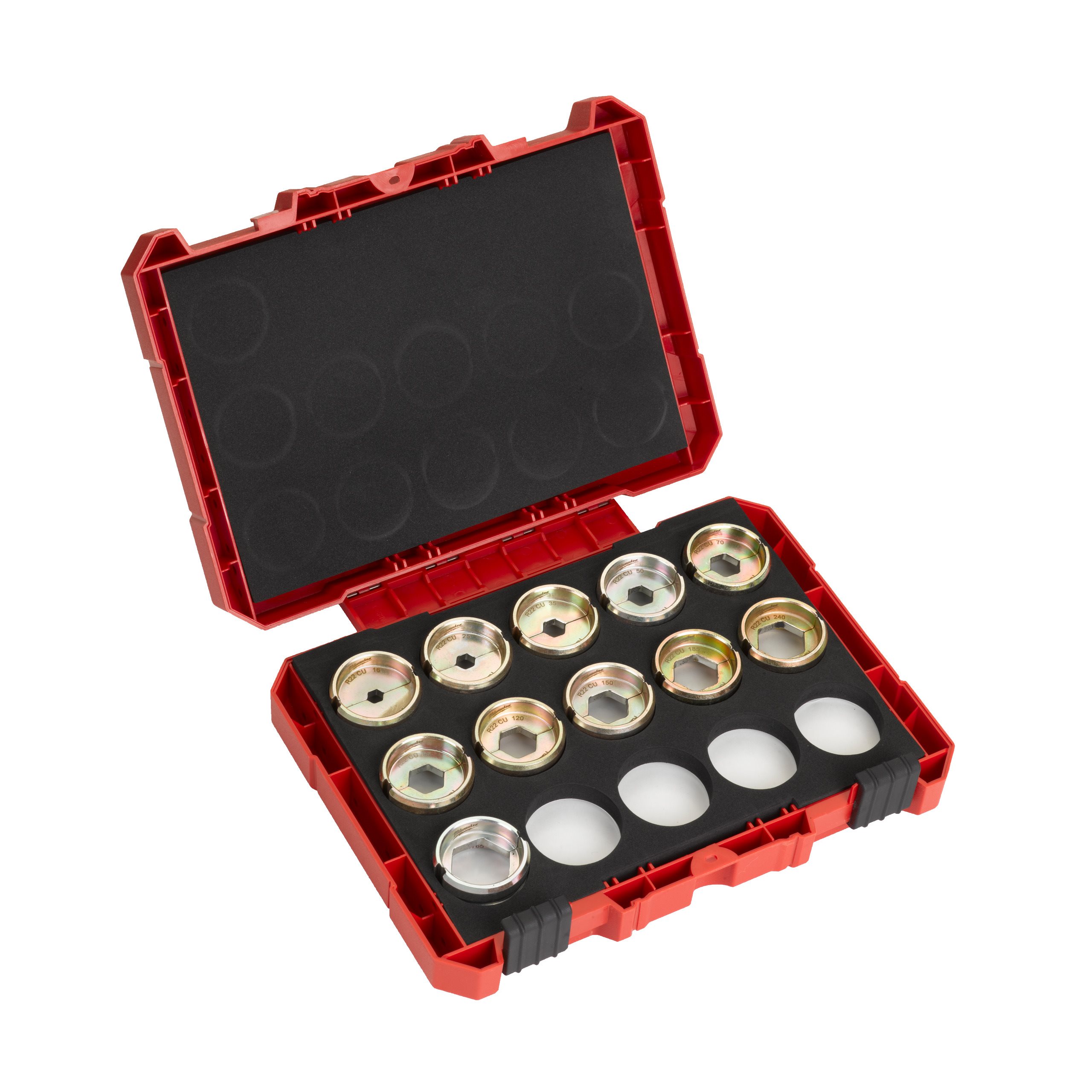 Milwaukee R22 CU set matric za stiskanje kablov za M18 HCCT