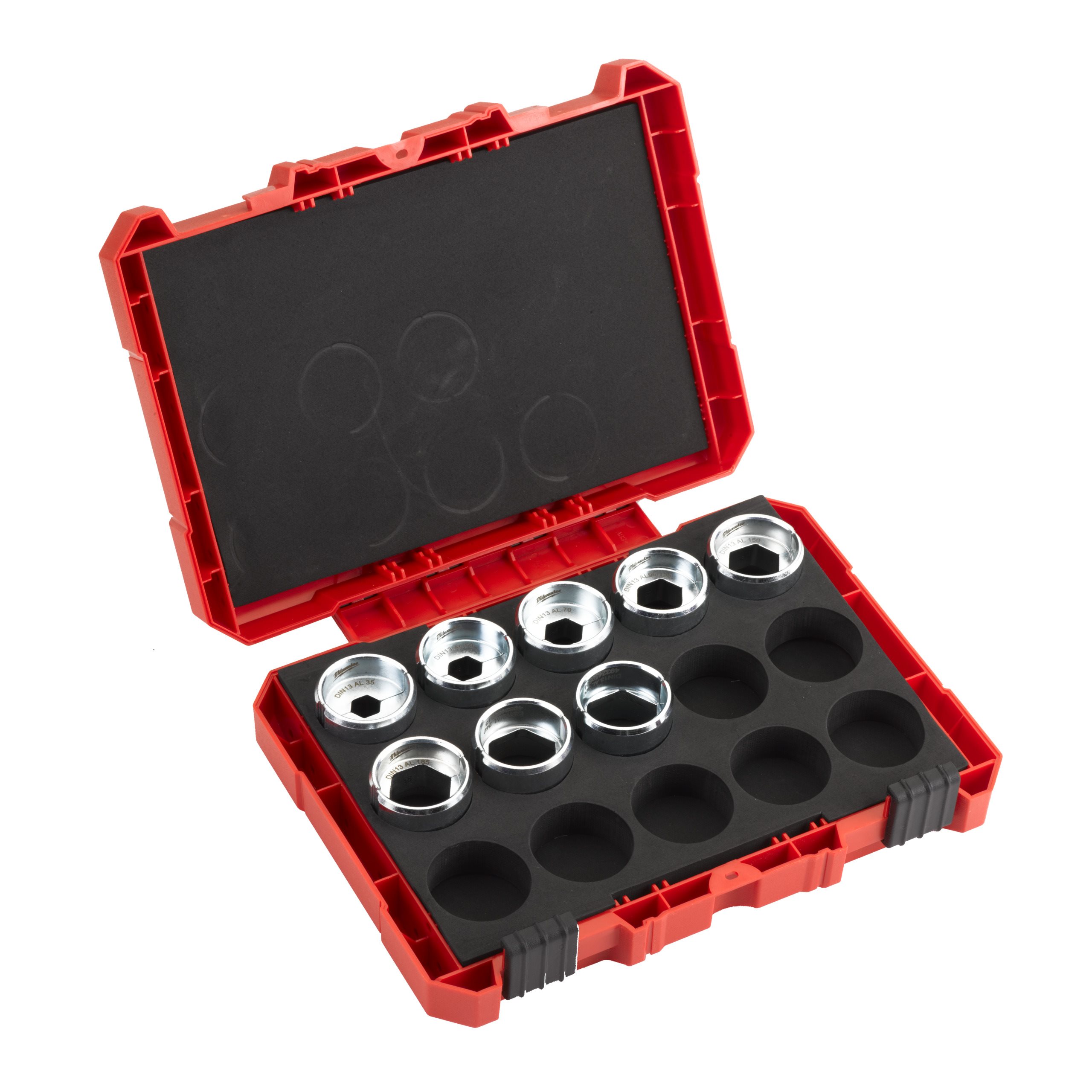 Milwaukee DIN13 AL set matric za stiskanje kablov za M18 HCCT109/42