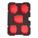 Milwaukee prazen vložek iz pene PACKOUT za 4 obročne čeljusti in adapter RJ Milwaukee prazen vložek iz pene PACKOUT za 4 obročne čeljusti in adapter RJ