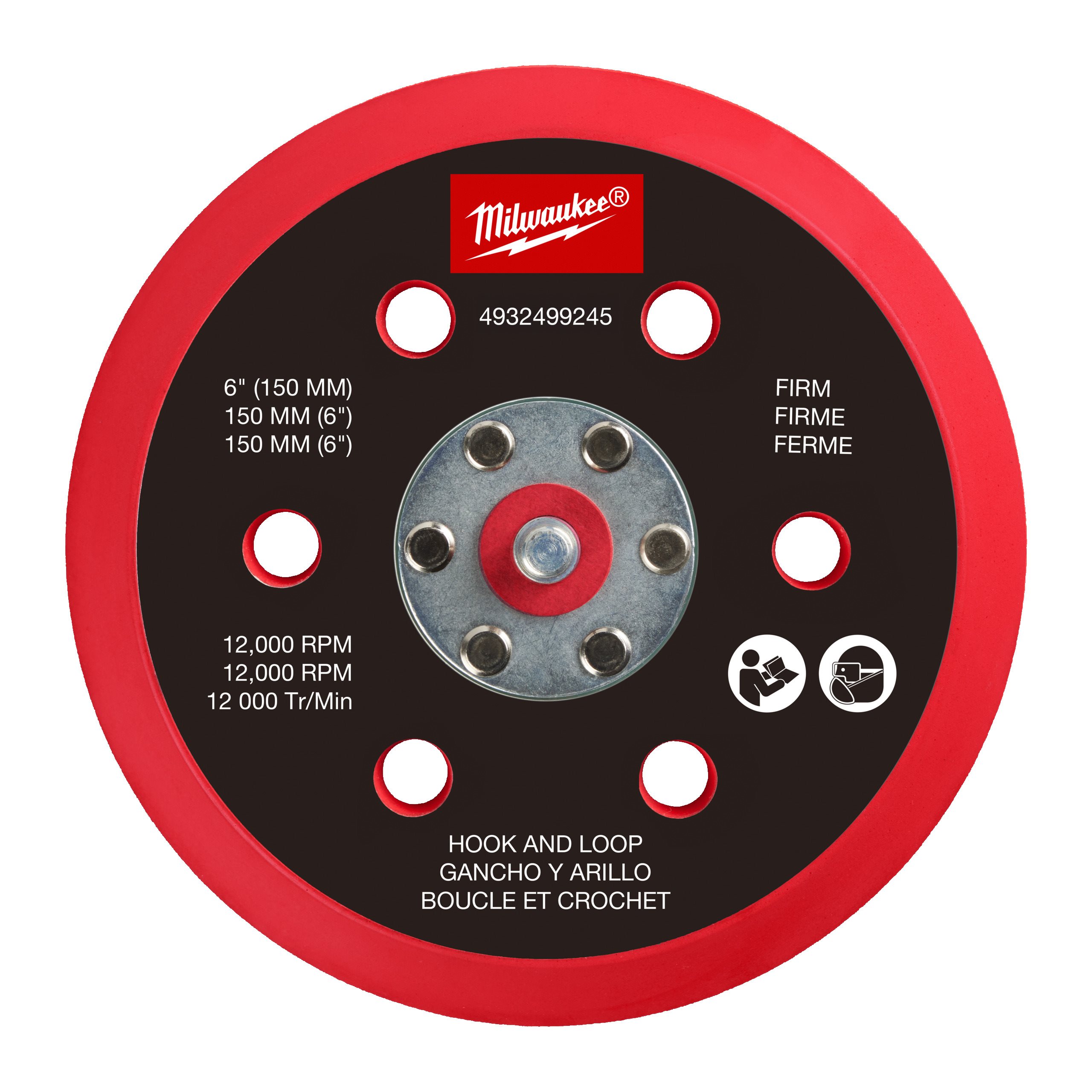 Milwaukee FROSBPHH150 brusilni krožnik 150 mm (ježek, trd)