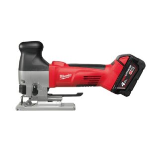 Milwaukee HD18 JSB-402C zmogljiva vbodna žaga z oprijemom na ohišju Milwaukee HD18 JSB-402C zmogljiva vbodna žaga z oprijemom na ohišju