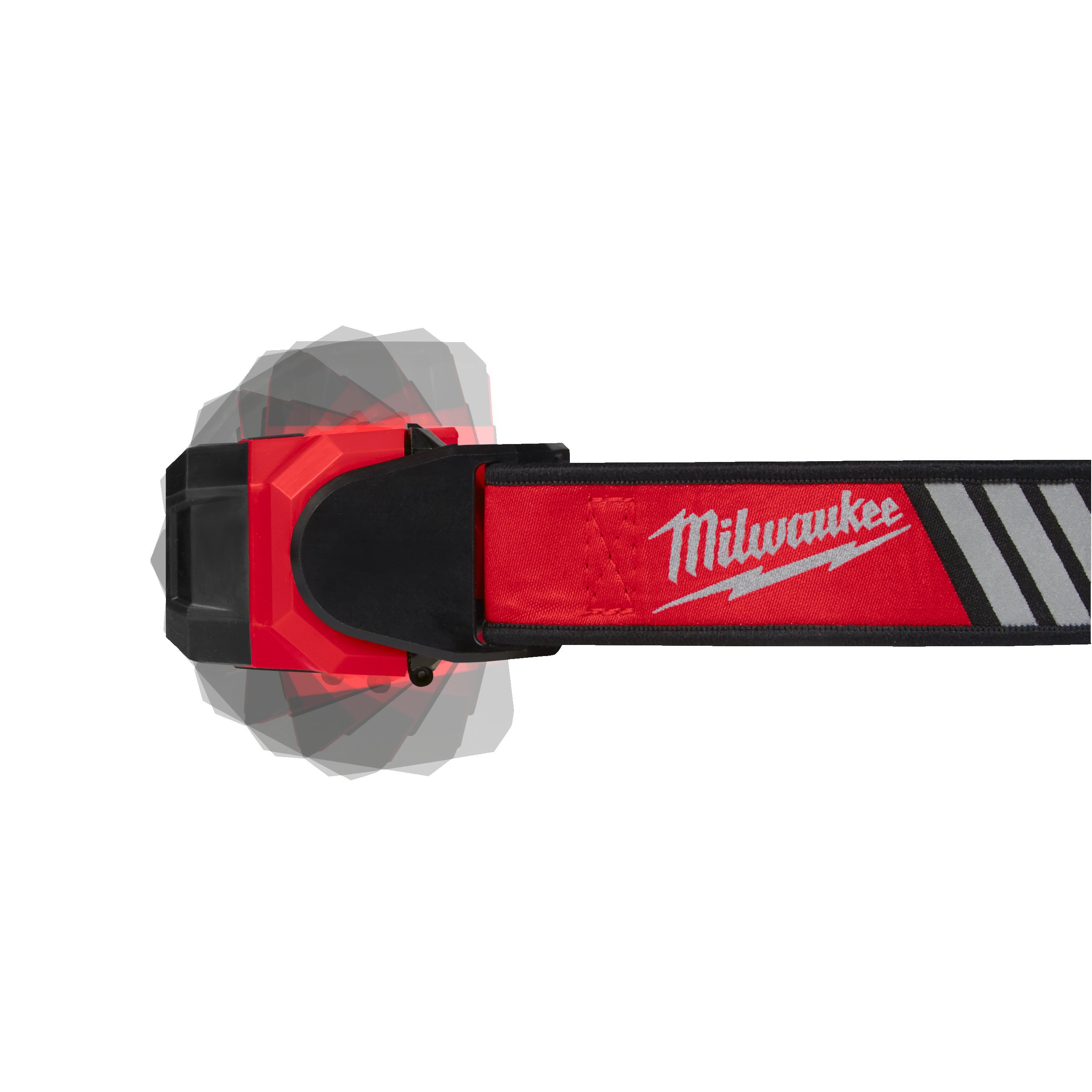 Milwaukee L4 HL-VIS-301 naglavna svetilka z USB polnjenjem HI-VIS