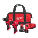 Milwaukee M12 BLPP2B-422B kompaktni brezkrtačni set orodja Milwaukee M12 BLPP2B-422B kompaktni brezkrtačni set orodja