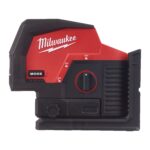 Milwaukee M12 CLLP-0C zeleni križni laser s točkami za navpičnico