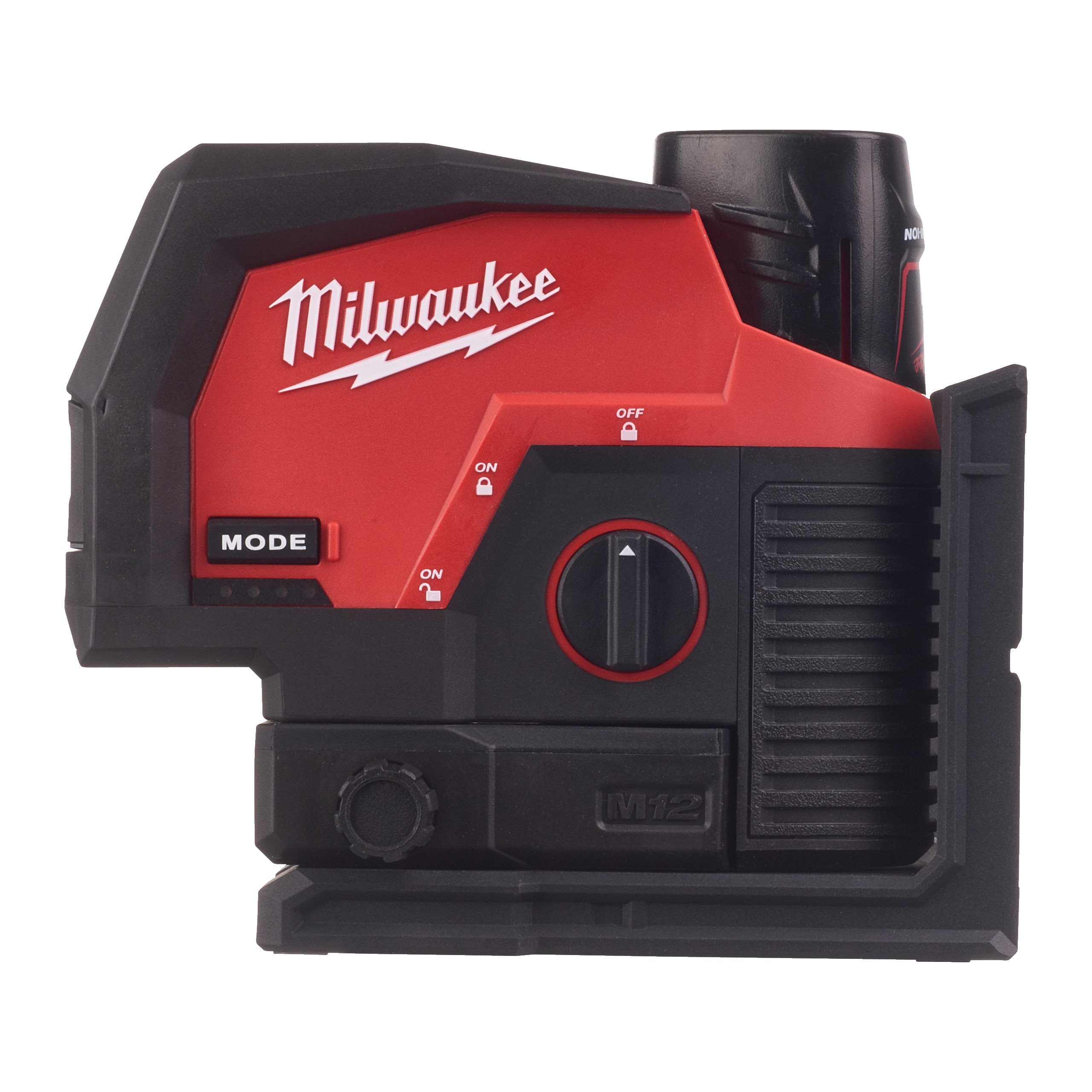 Milwaukee M12 CLLP-301C zeleni križni laser s točkami za navpičnico