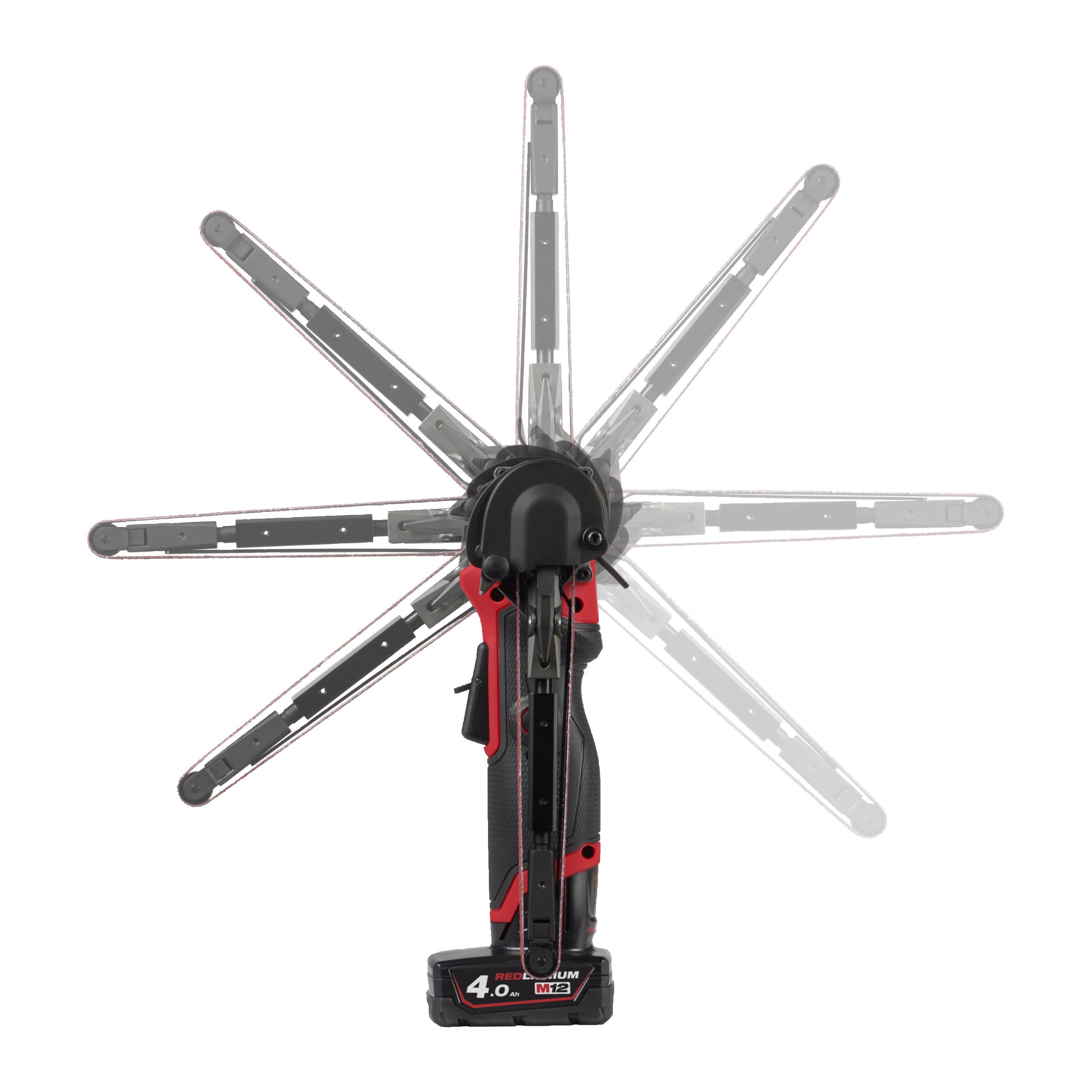 Milwaukee M12 FBFL10-0 tračni brusilnik 10 mm