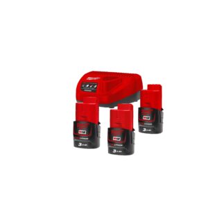 Milwaukee M12 NRG-303 set akumulatorjev in polnilca Milwaukee M12 NRG-303 set akumulatorjev in polnilca