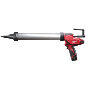 Milwaukee M12 PCG/600A-201B kompaktna tesnilna pištola za 600 ml mase Milwaukee M12 PCG/600A-201B kompaktna tesnilna pištola za 600 ml mase
