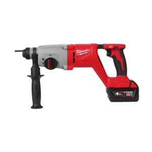 Milwaukee M18 BLHACD26-402X brezkrtačno vrtalno kladivo SDS-Plus 26 mm z D-ročajem Milwaukee M18 BLHACD26-402X brezkrtačno vrtalno kladivo SDS-Plus 26 mm z D-ročajem