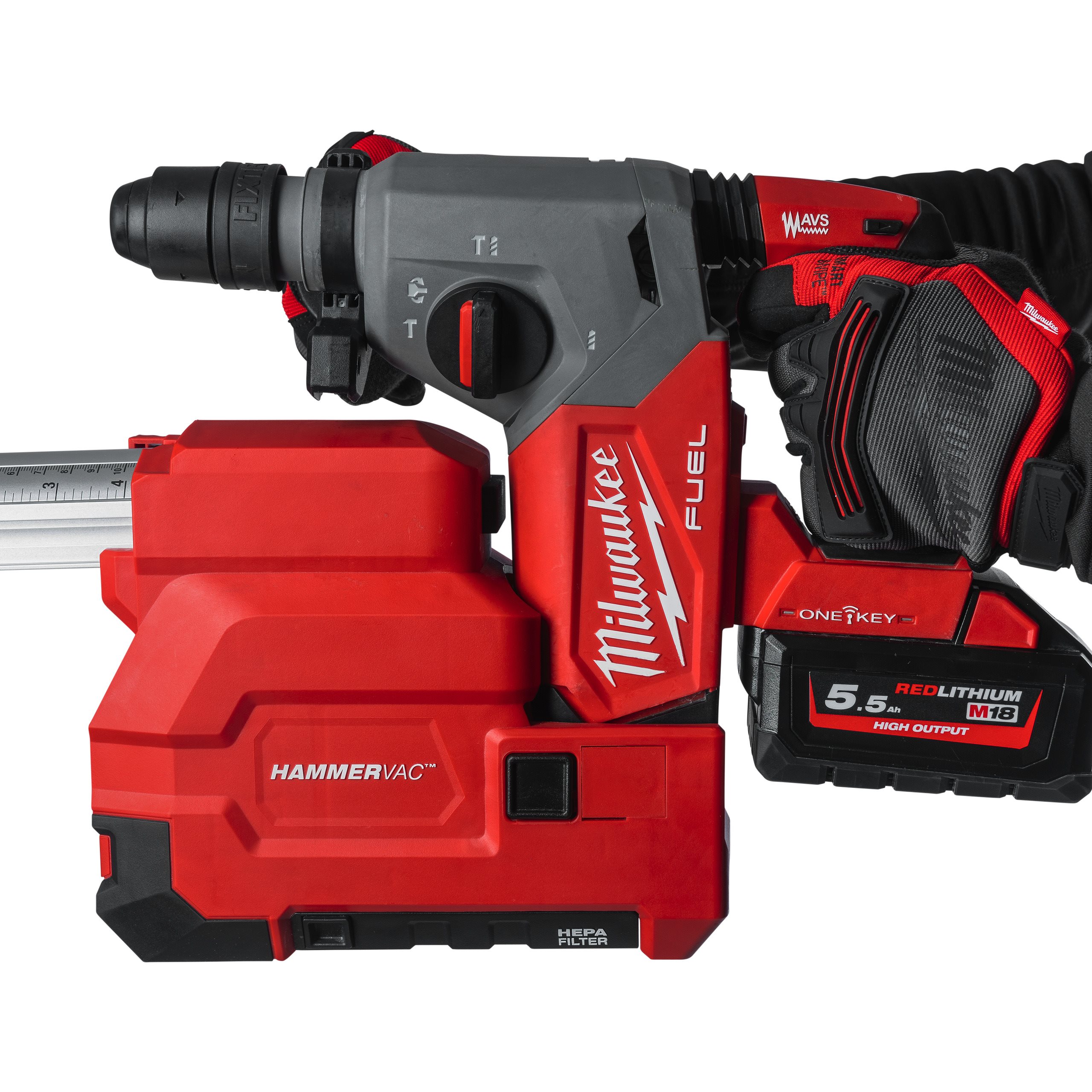 Milwaukee M18 CDEX-0 odsesovalnik prahu SDS-Plus