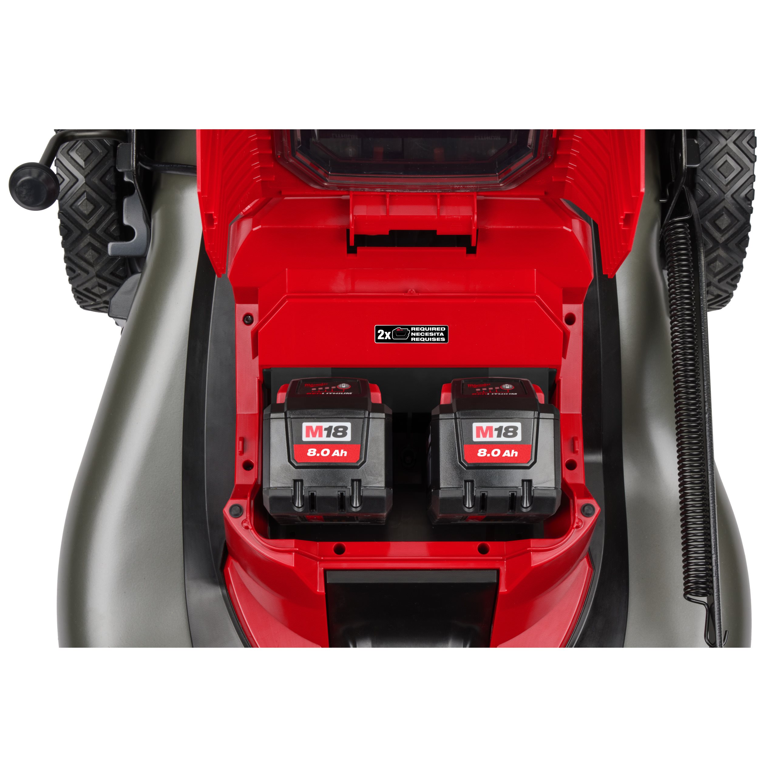 Milwaukee M18 F2LM46-802 46 cm samohodna kosilnica na dva akumulatorja