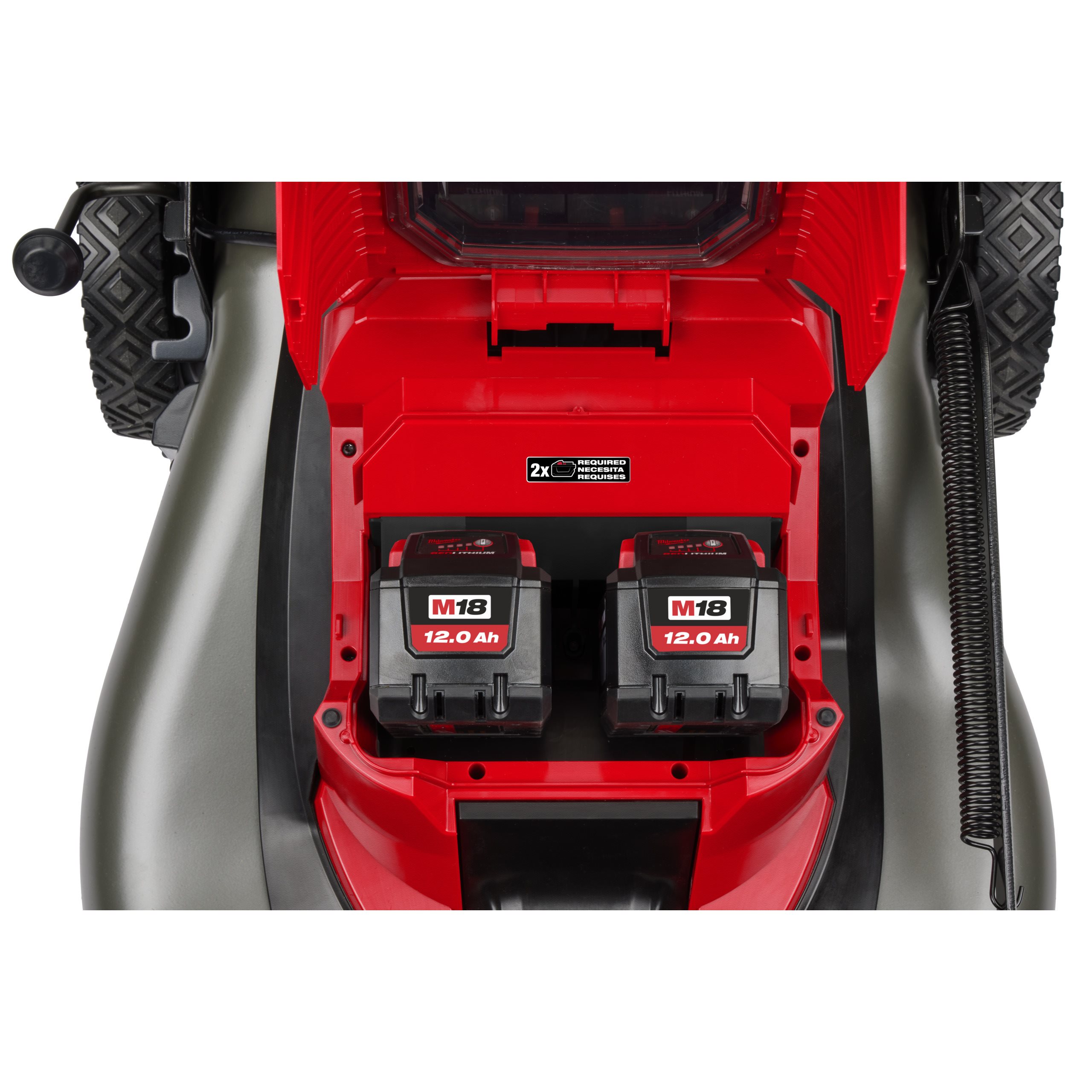 Milwaukee M18 F2LM53-122 53 cm samohodna kosilnica na dva akumulatorja