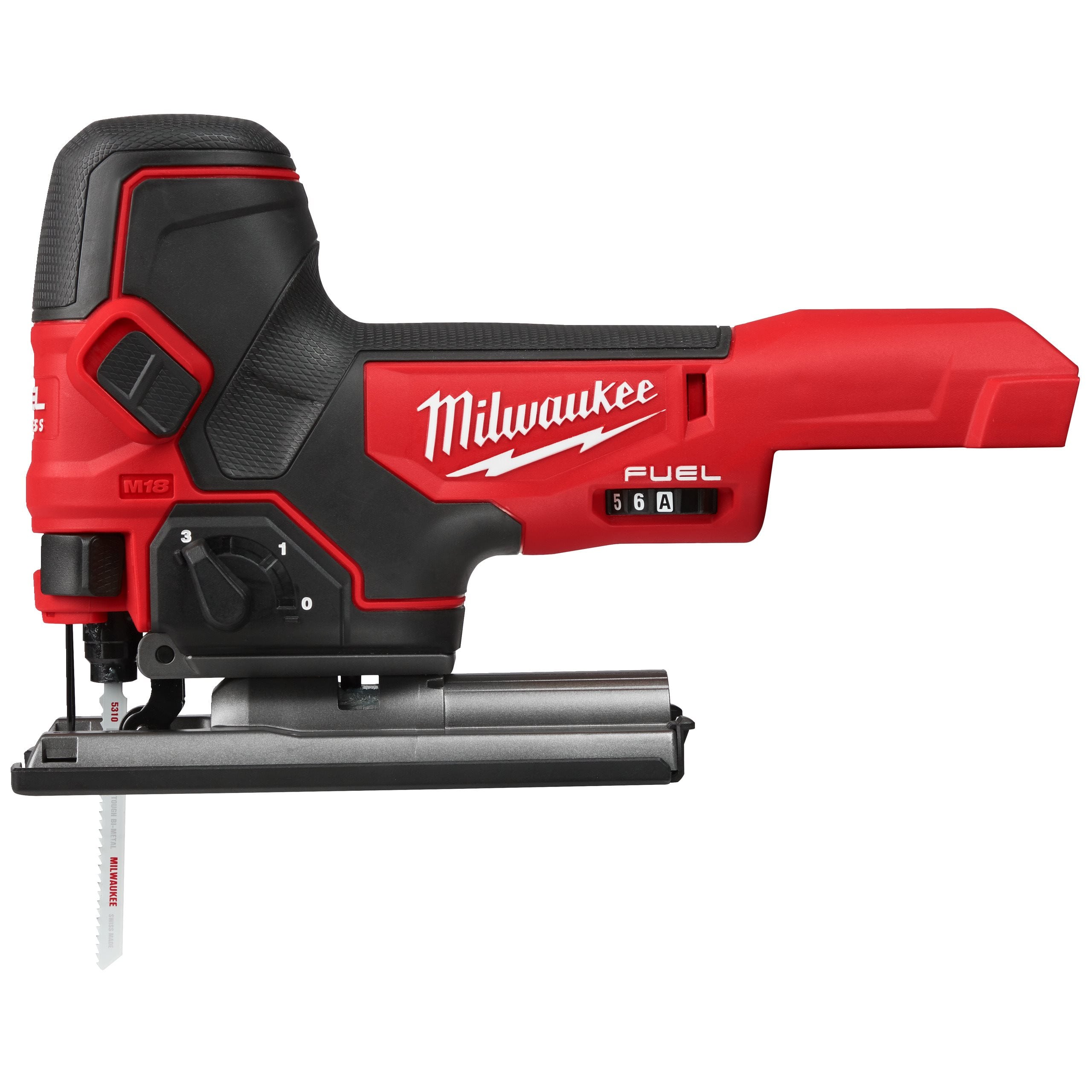 Milwaukee M18 FBJS-0X vbodna žaga z oprijemom na ohišju