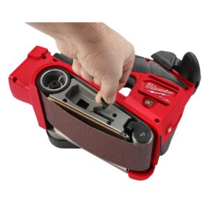 Milwaukee M18 FBTS75-0 75 mm tračni brusilnik
