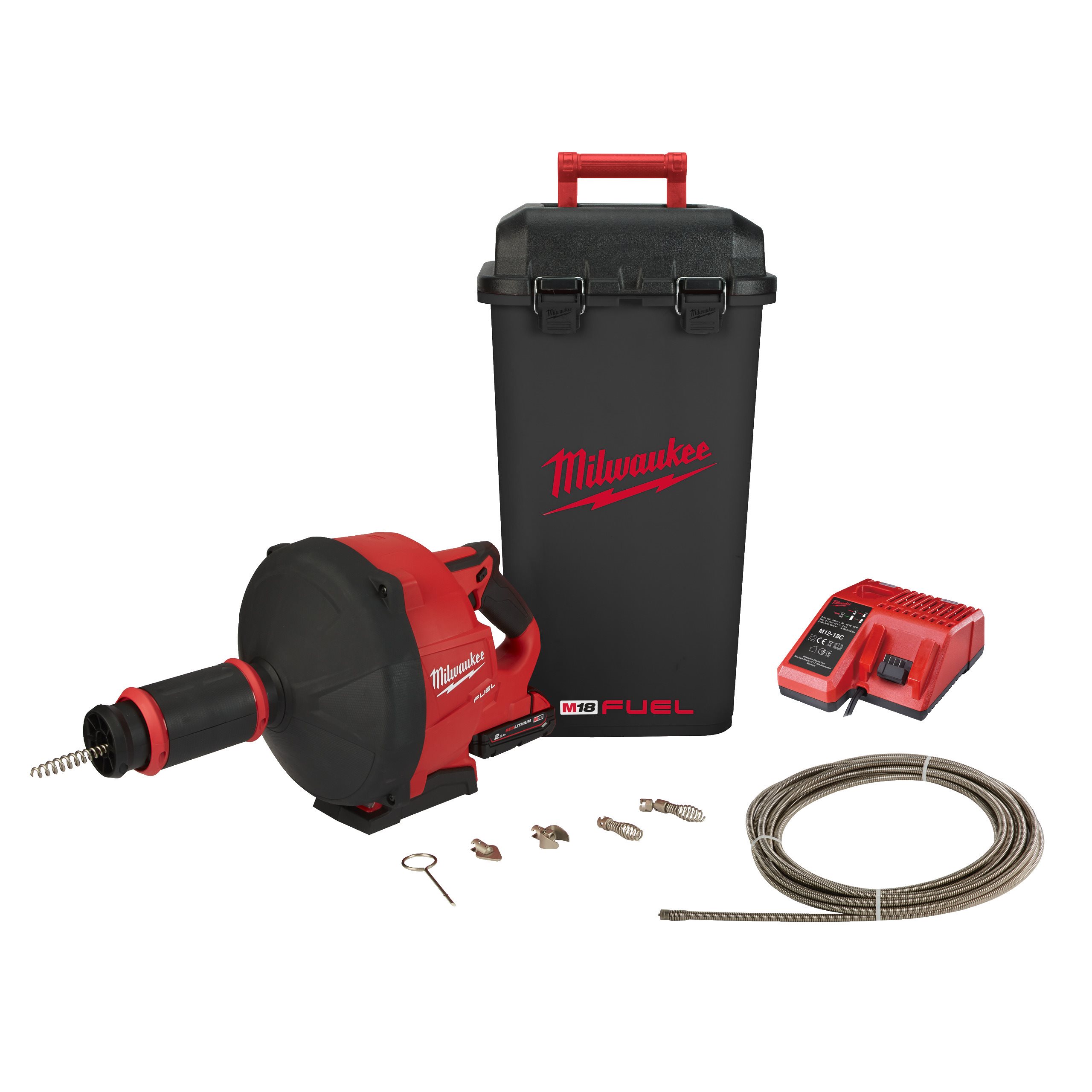 Milwaukee M18 FDCPF10-201C sekcijski čistilec odtočnih cevi