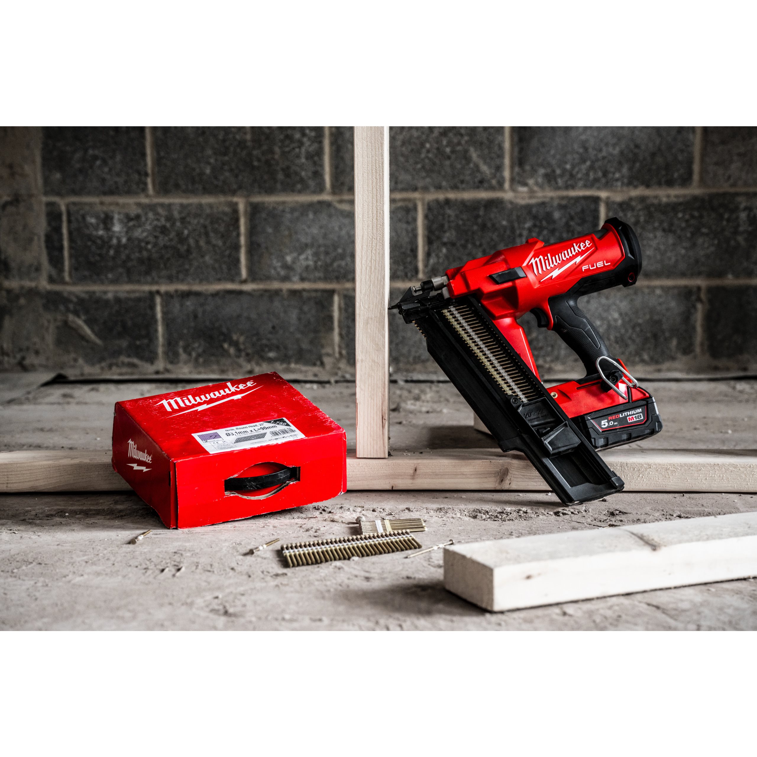Milwaukee M18 FFN21-0C 21° žebljalnik