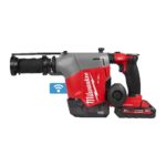 Milwaukee M18 FHAFOH16-302X 16 mm SDS-PLUS kladivo z integriranim sesalnikom prahu Milwaukee M18 FHAFOH16-302X 16 mm SDS-PLUS kladivo z integriranim sesalnikom prahu