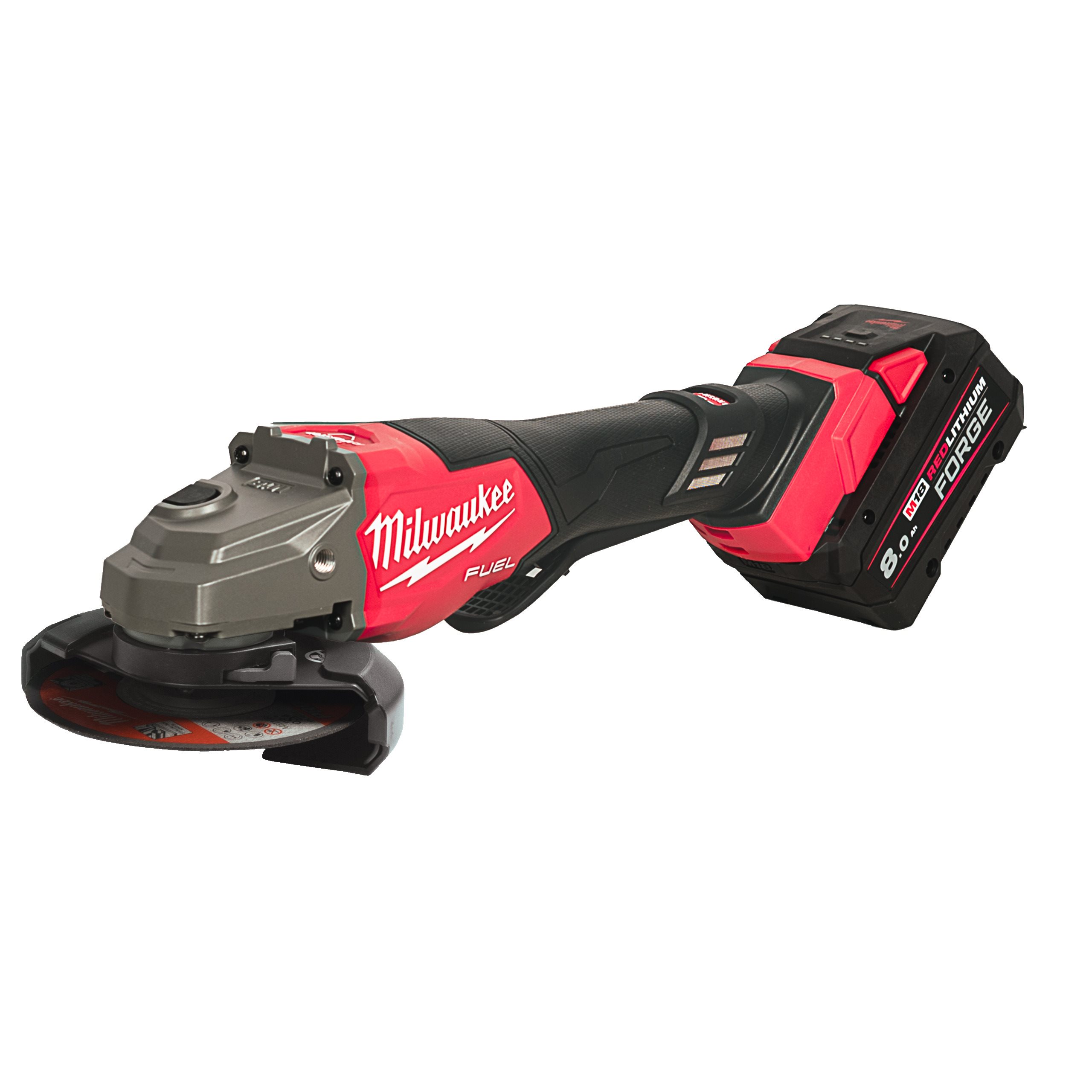 Milwaukee M18 FHSAGO125VXPDB2-802X visokozmogljiv 125 mm kotni brusilnik z zavoro