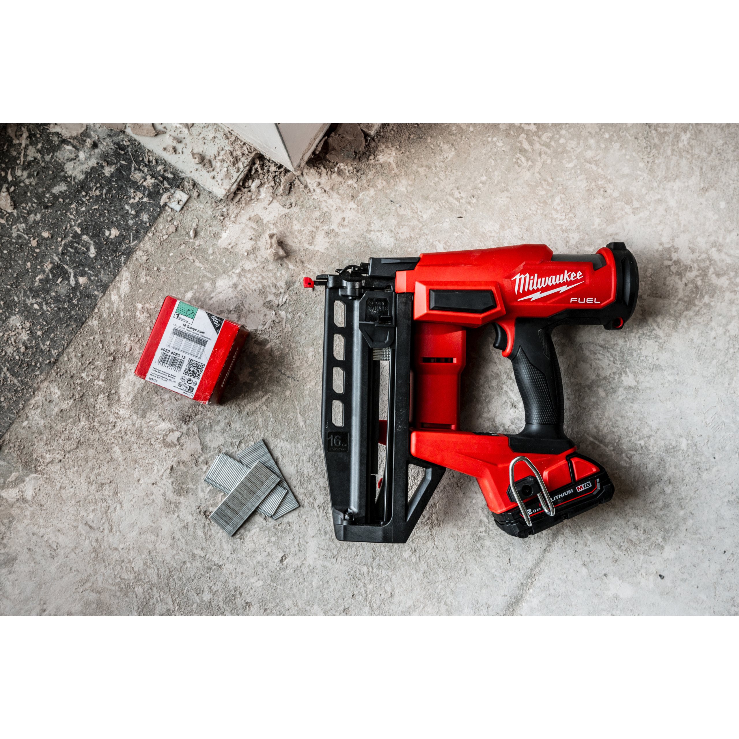 Milwaukee M18 FN16GS-0X 16 GA ravni žebljalnik