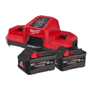 Milwaukee M18 FORGENRG-602DBSC set akumulatorjev in polnilca Milwaukee M18 FORGENRG-602DBSC set akumulatorjev in polnilca