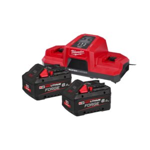 Milwaukee M18 FORGENRG-802DBSC set akumulatorjev in polnilca Milwaukee M18 FORGENRG-802DBSC set akumulatorjev in polnilca