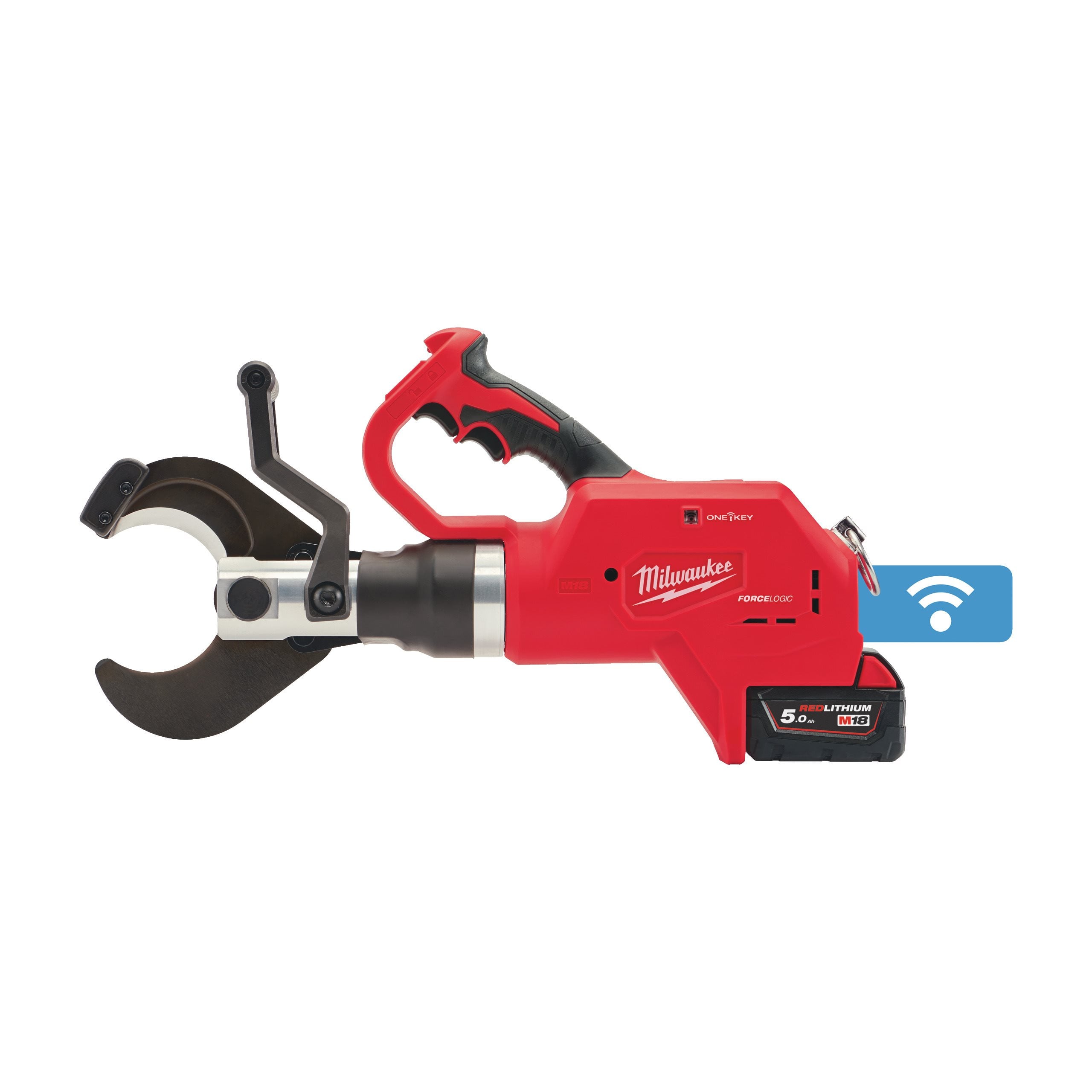 Milwaukee M18 HCC75-502C hidravlični rezalec podzemnih kablov FORCE LOGIC