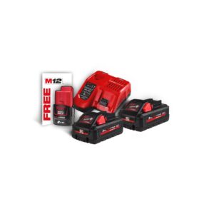 Milwaukee M18 HNRG-302 set akumulatorjev in polnilca Milwaukee M18 HNRG-302 set akumulatorjev in polnilca