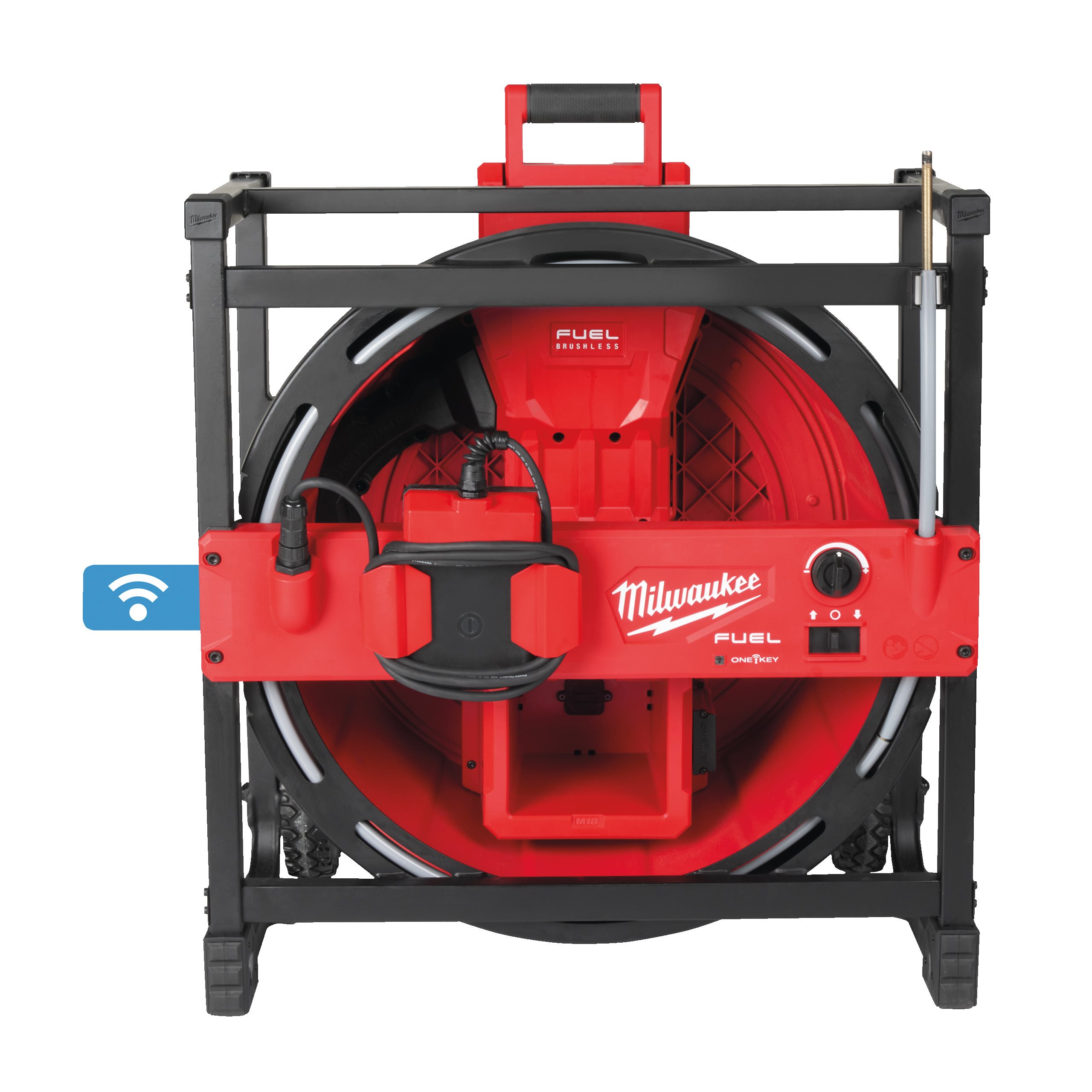 Milwaukee M18 HSFSM-0 sekcijski čistilec odtočnih cevi z vrtljivo glavo