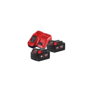 Milwaukee M18 NRG-402 set akumulatorjev in polnilca Milwaukee M18 NRG-402 set akumulatorjev in polnilca