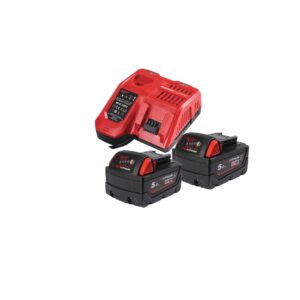 Milwaukee M18 NRGCR-502 set akumulatorjev in polnilca Milwaukee M18 NRGCR-502 set akumulatorjev in polnilca