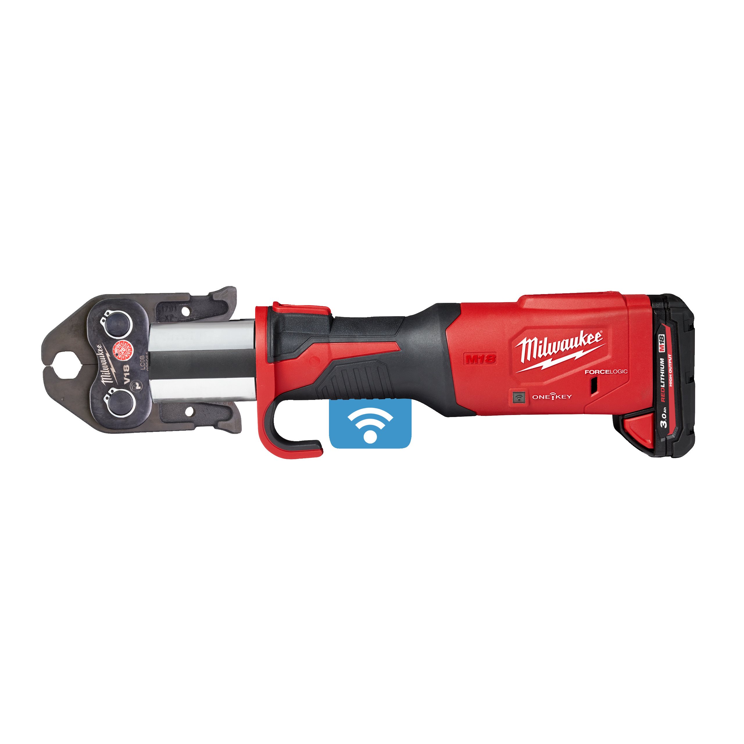 Milwaukee M18 ONEBLHPT-302C FORCE LOGIC brezkrtačno orodje za stiskanje