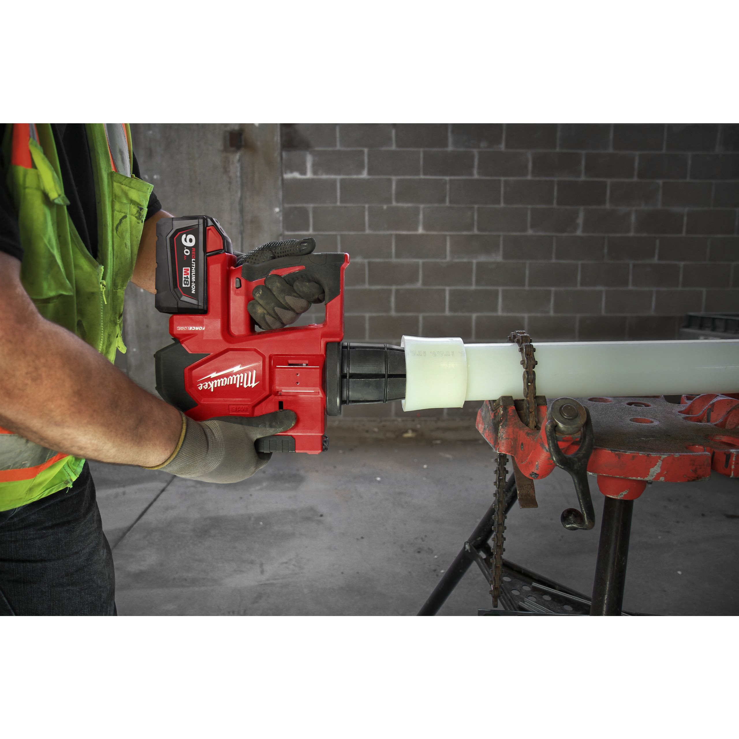 Milwaukee M18 ONEBLPXPL-502C FORCE LOGIC UPONOR Q&E hidravlično orodje