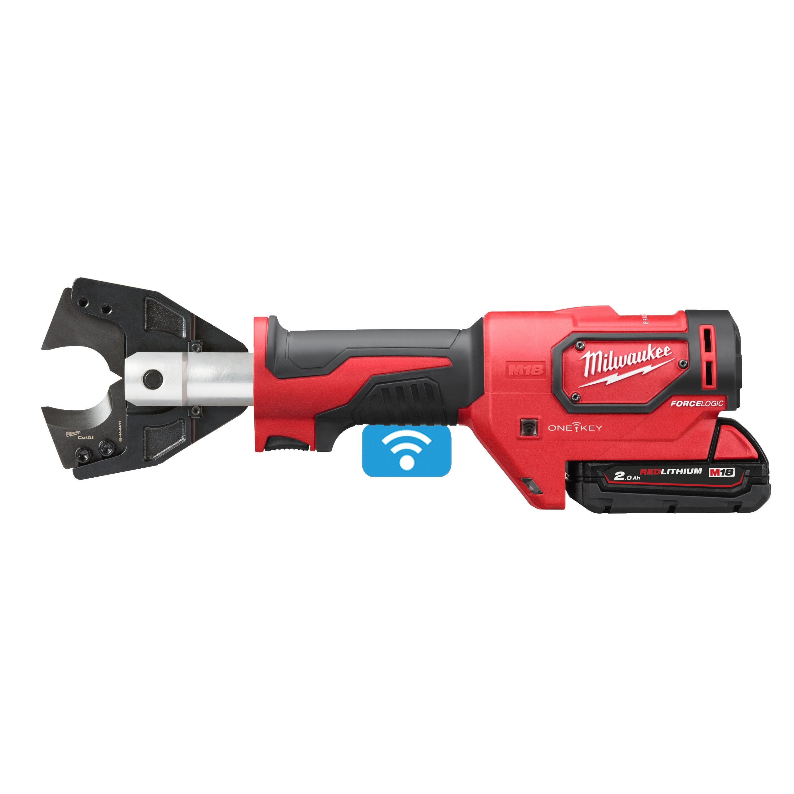 Milwaukee M18 ONEHCC-201C CU/AL-SET FORCE LOGIC hidravlični rezalnik kablov do 35 mm