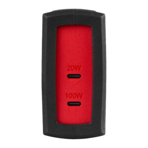 Milwaukee TC-USBC100 100 W USB-C stenski polnilec Milwaukee TC-USBC100 100 W USB-C stenski polnilec