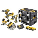 DEWALT 5-DELNI SET AKU ORODJA 18V 5.0 Ah Z DVEMA KOVČKOMA DCK500P3T DEWALT 5-DELNI SET AKU ORODJA 18V 5.0 Ah Z DVEMA KOVČKOMA DCK500P3T