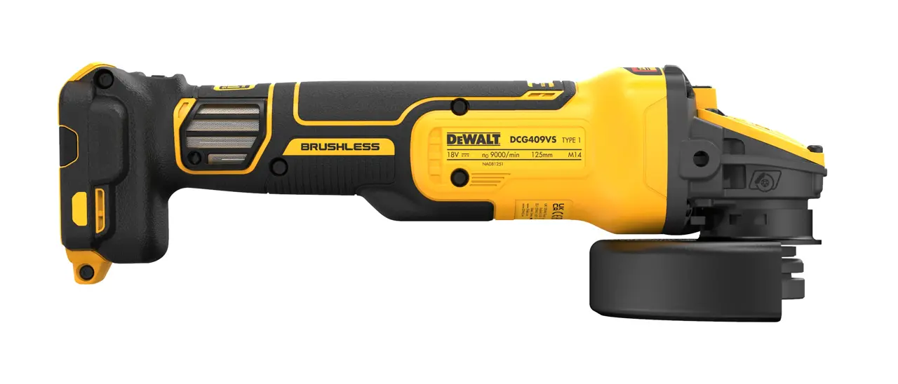 DEWALT DCG409VSNT AKU KOTNI BRUSILNIK