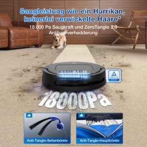 ECOVACS Deebot T80 Omni črn Robotski sesalnik